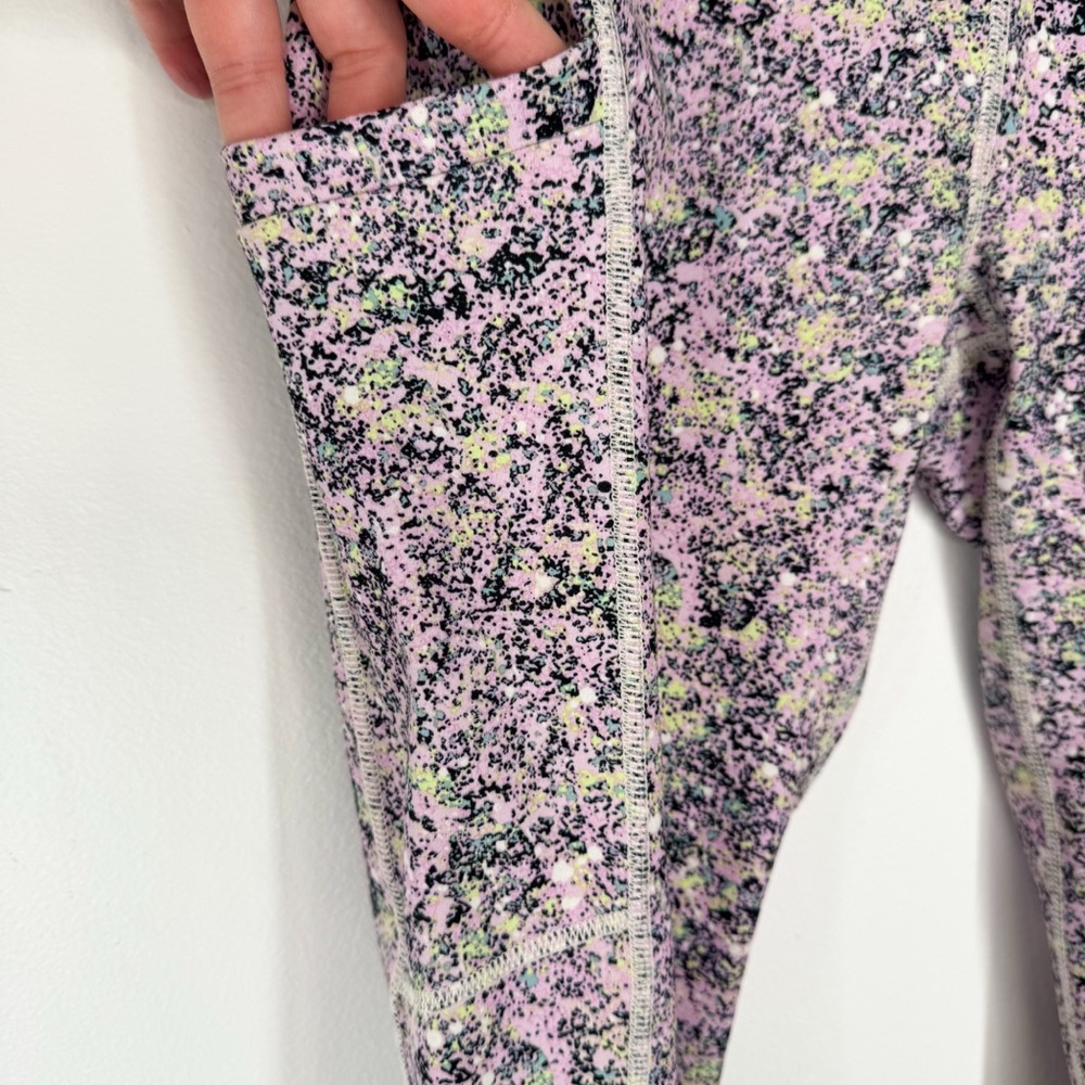Fabletics Paint Splatter Full Length Leggings Wom… - image 7